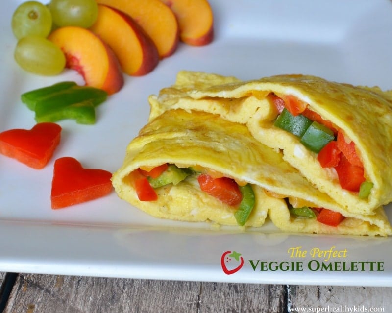 Perfect Veggie Omelette Recipe Super Healthy Kids